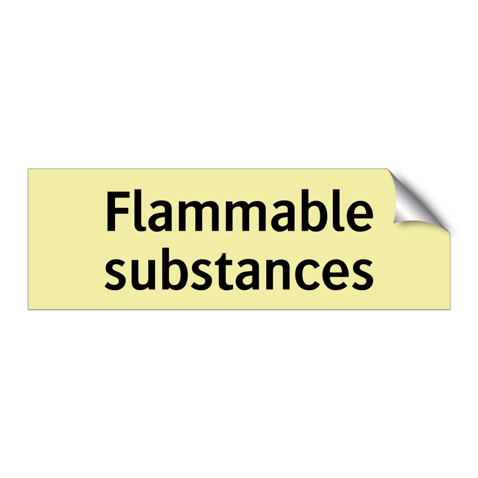 Flammable substances