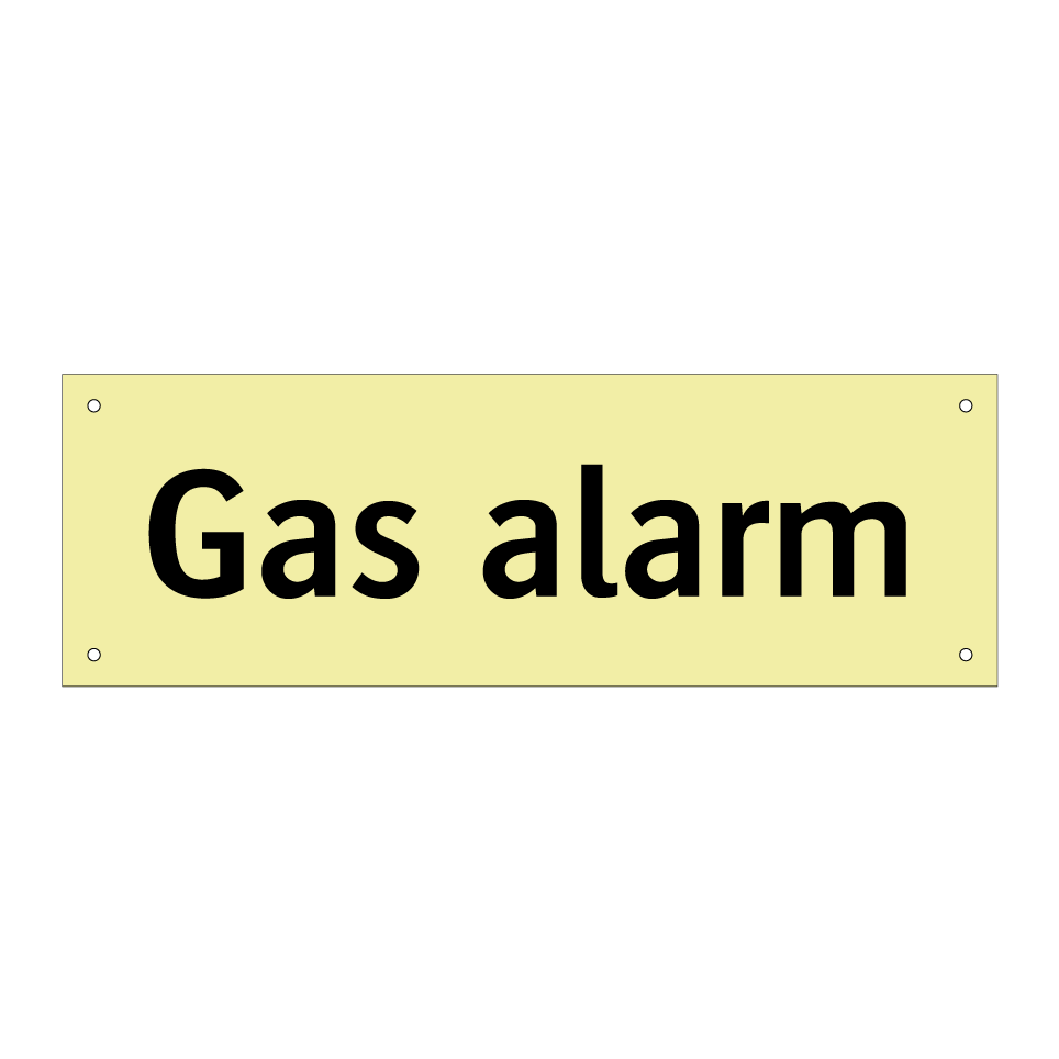 Gas alarm