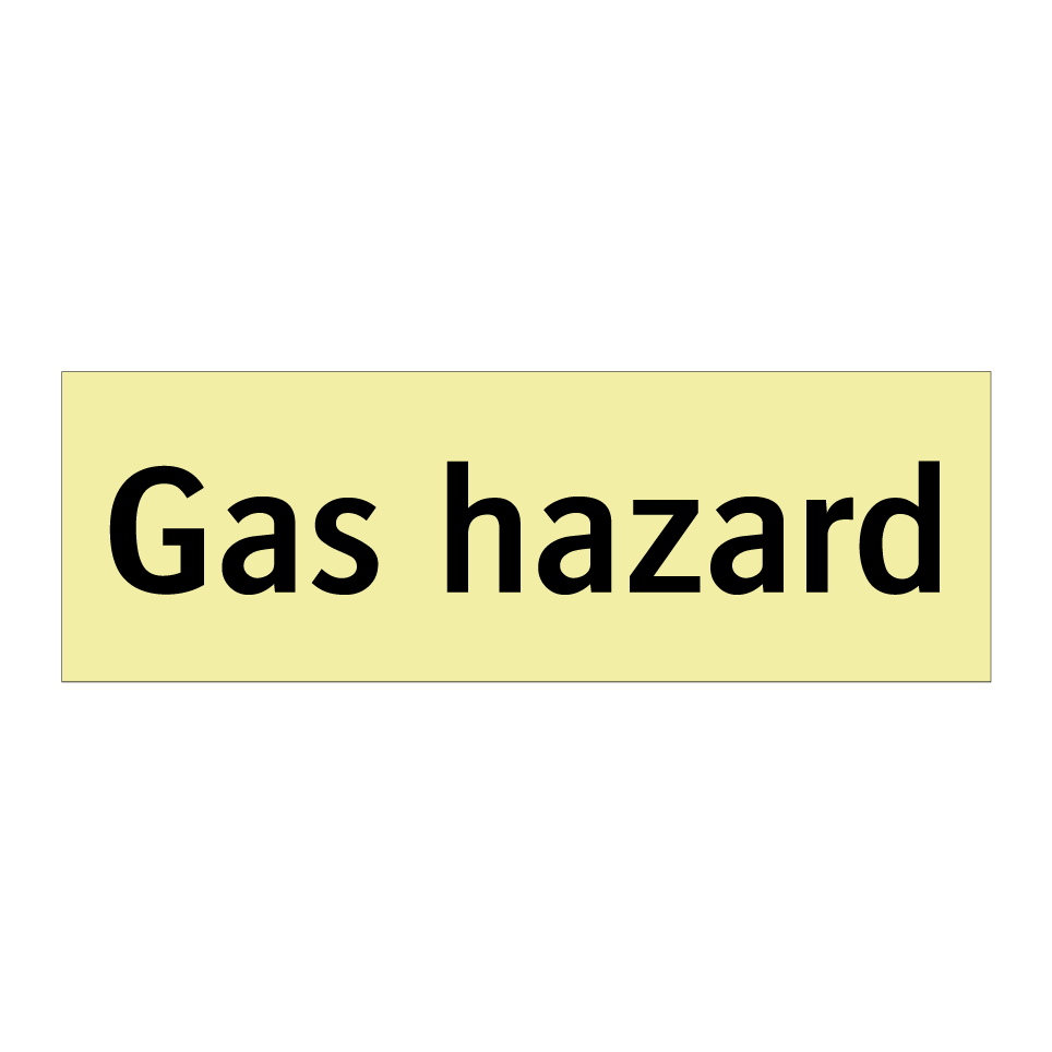 Gas hazard