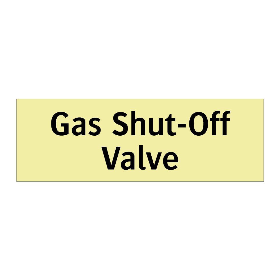 Gas Shut-Off Valve