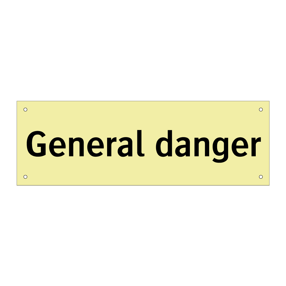 General danger