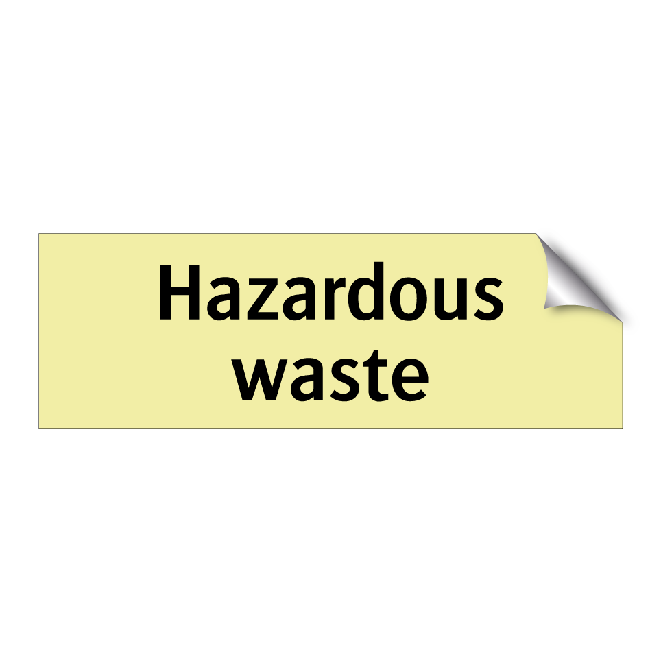 Hazardous waste