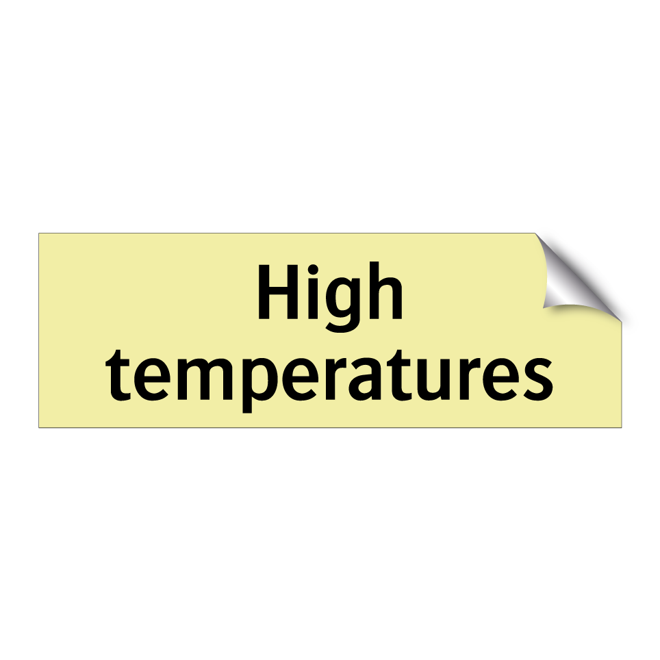 High temperatures