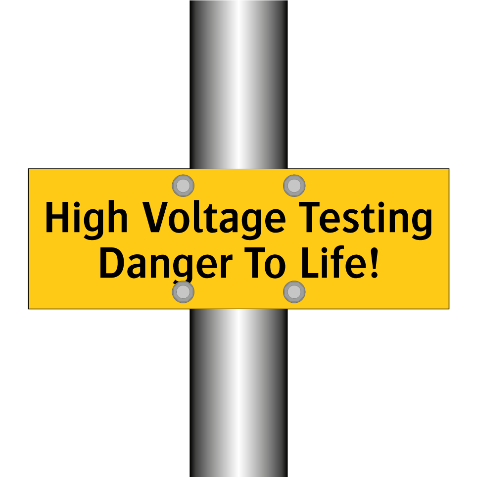 High Voltage Testing Danger To Life!