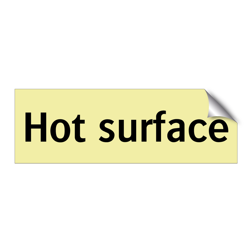 Hot surface