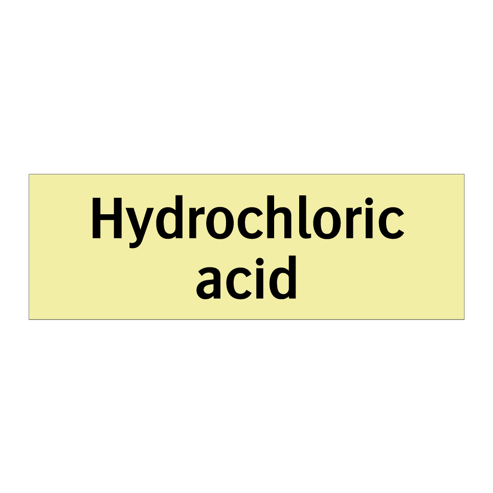 Hydrochloric acid