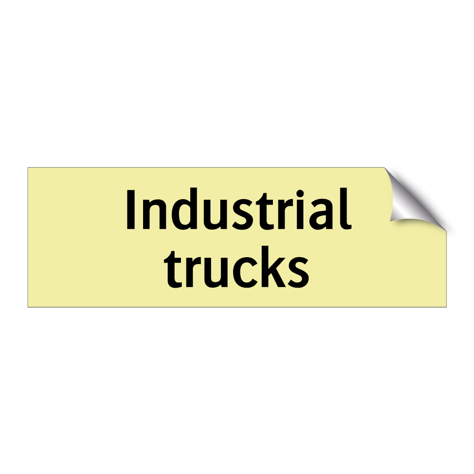 Industrial trucks
