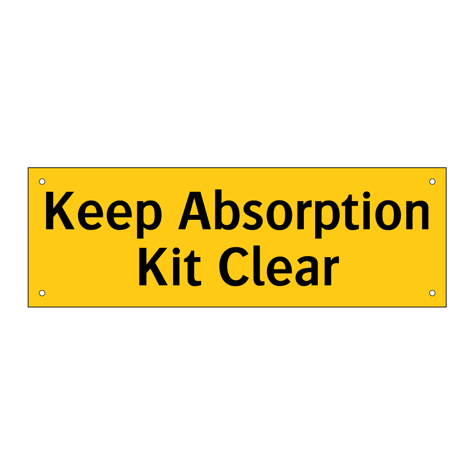 Keep Absorption Kit Clear