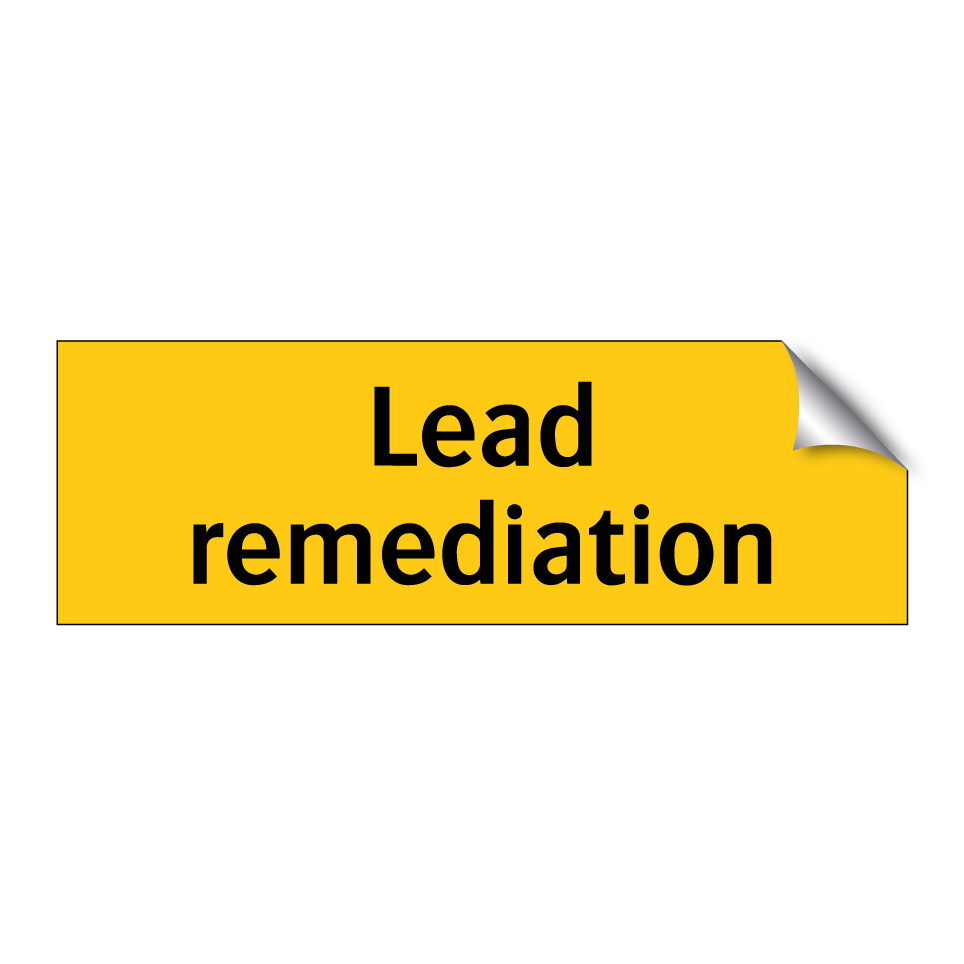 Lead remediation