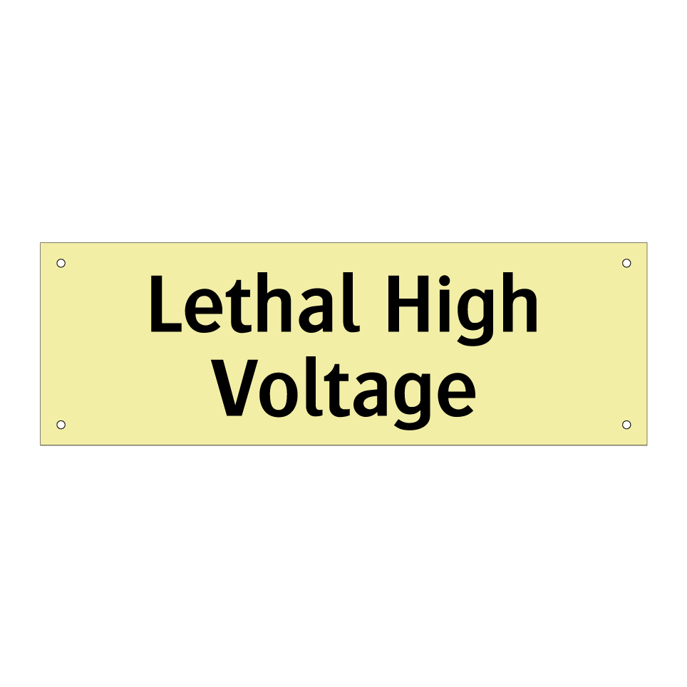 Lethal High Voltage