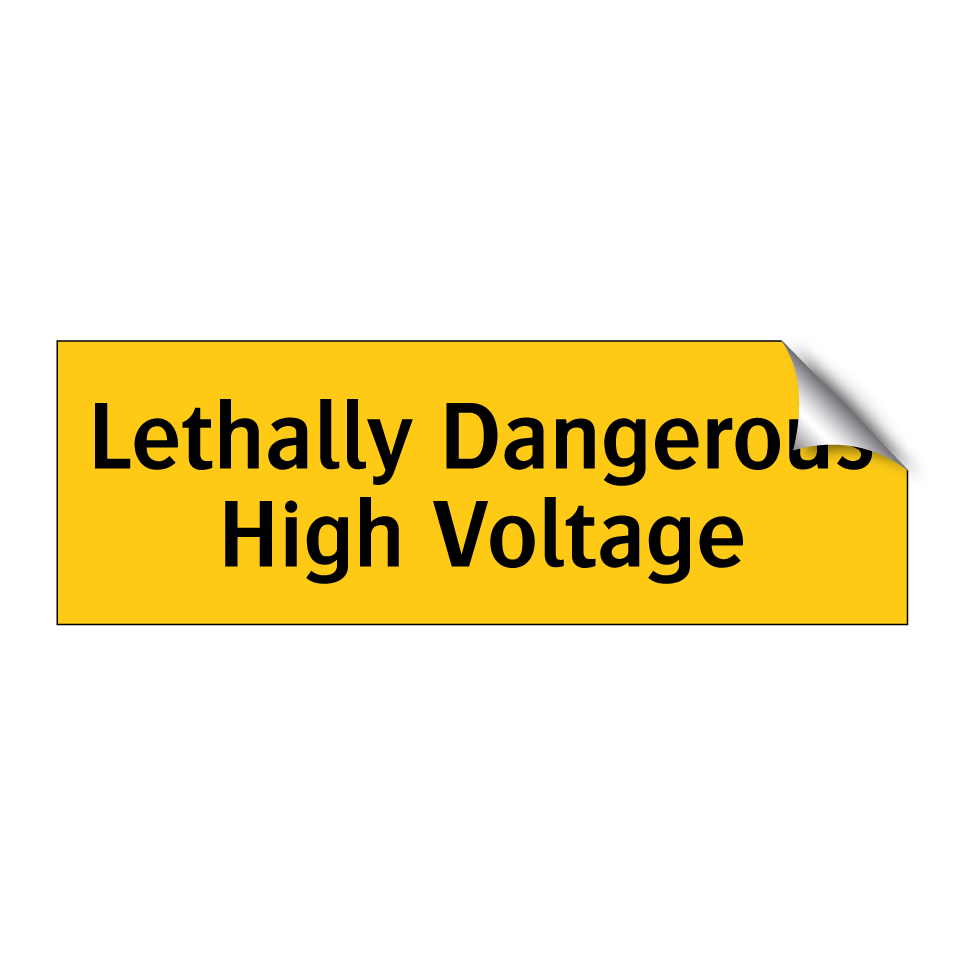 Lethally Dangerous High Voltage
