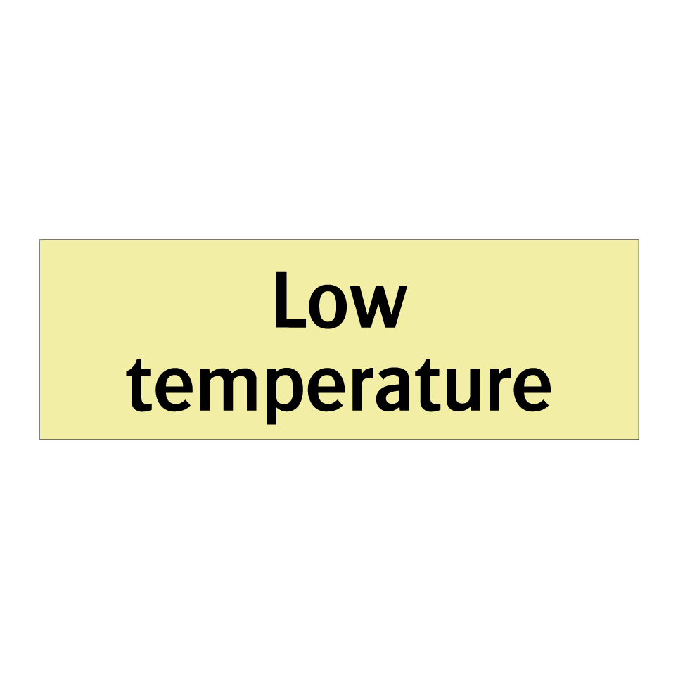 Low temperature