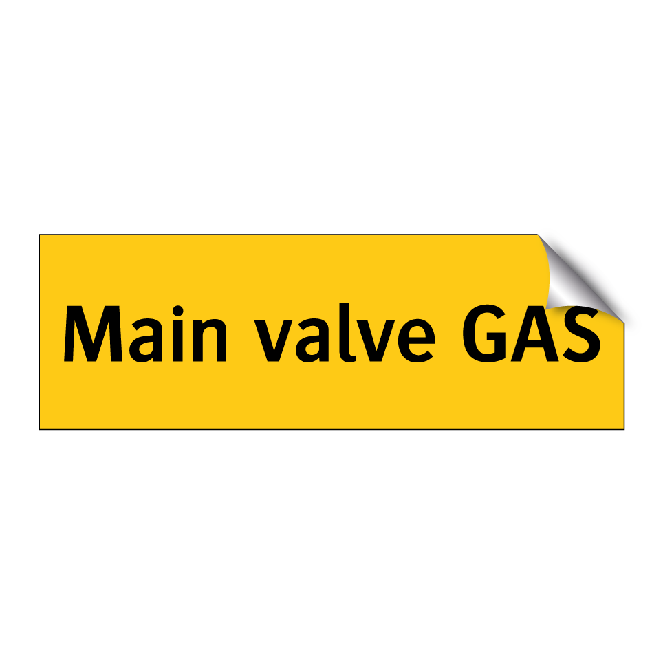 Main valve GAS