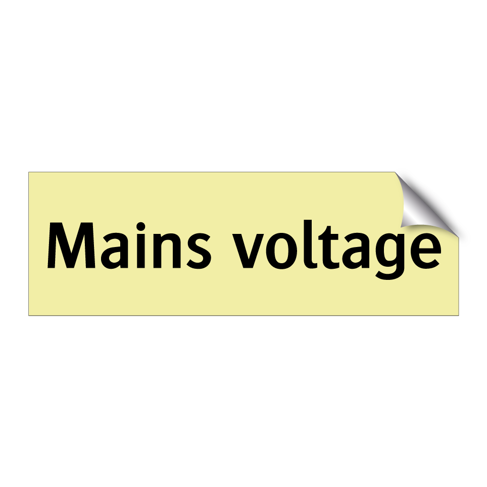 Mains voltage