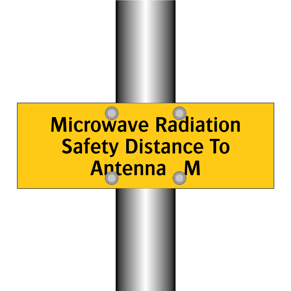 Microwave Radiation Safety Distance To Antenna _M