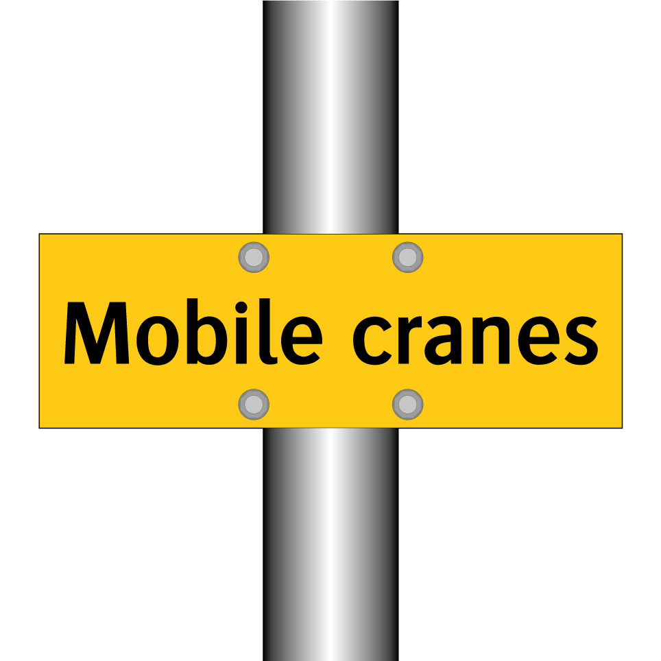 Mobile cranes