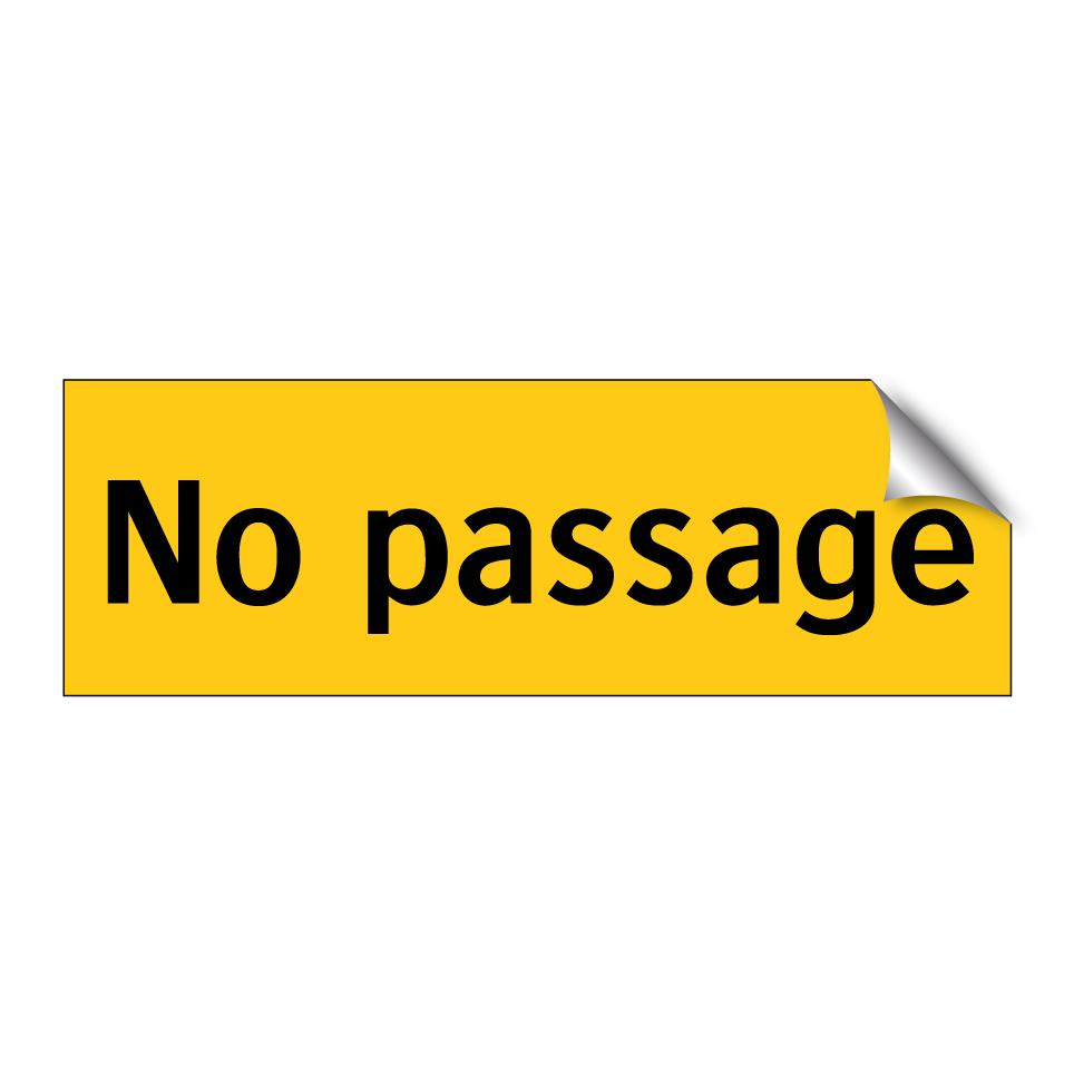 No passage