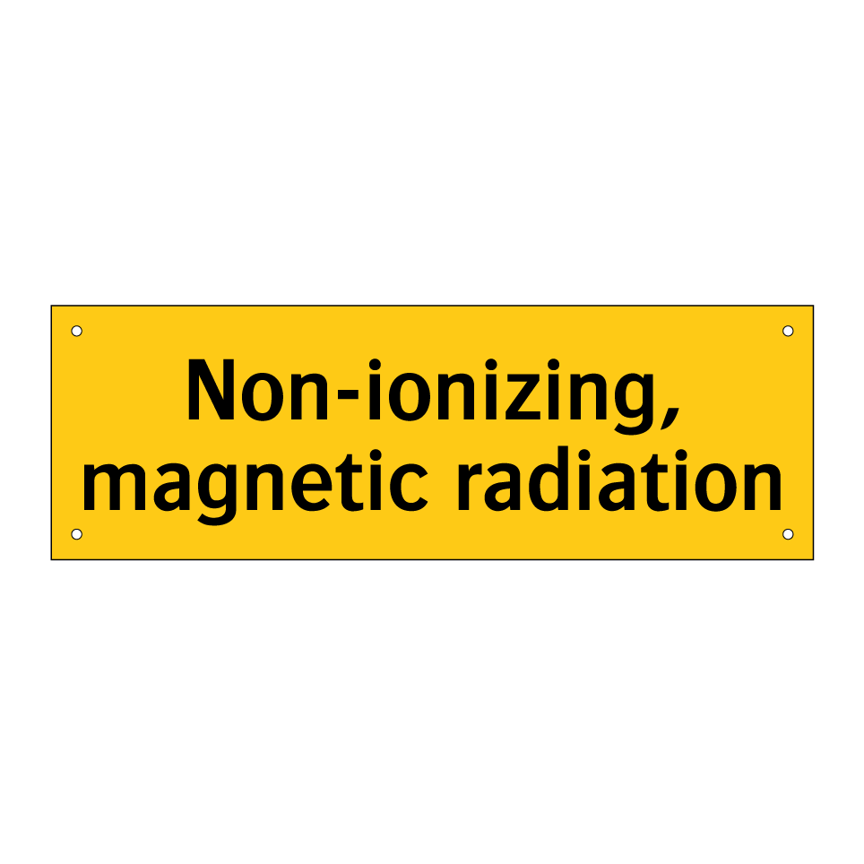 Non-ionizing, magnetic radiation