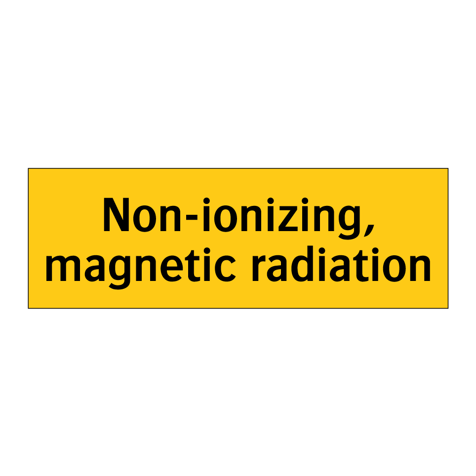 Non-ionizing, magnetic radiation