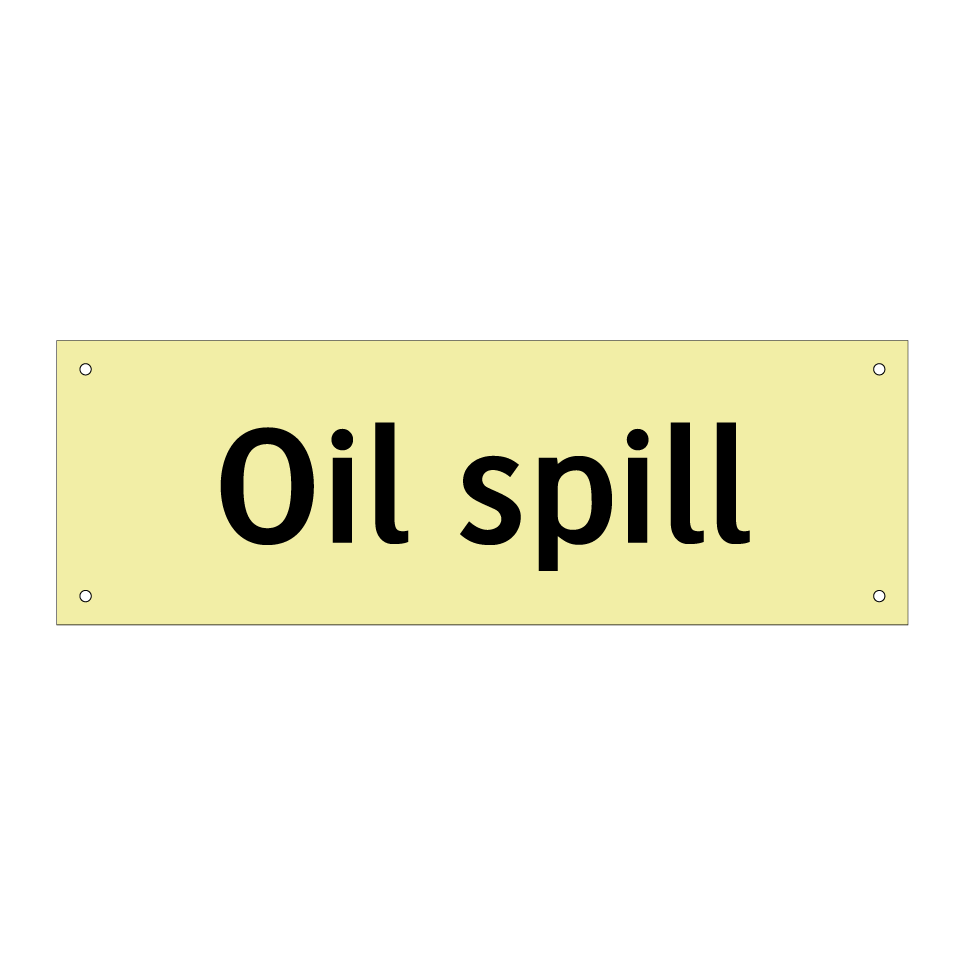 Oil spill