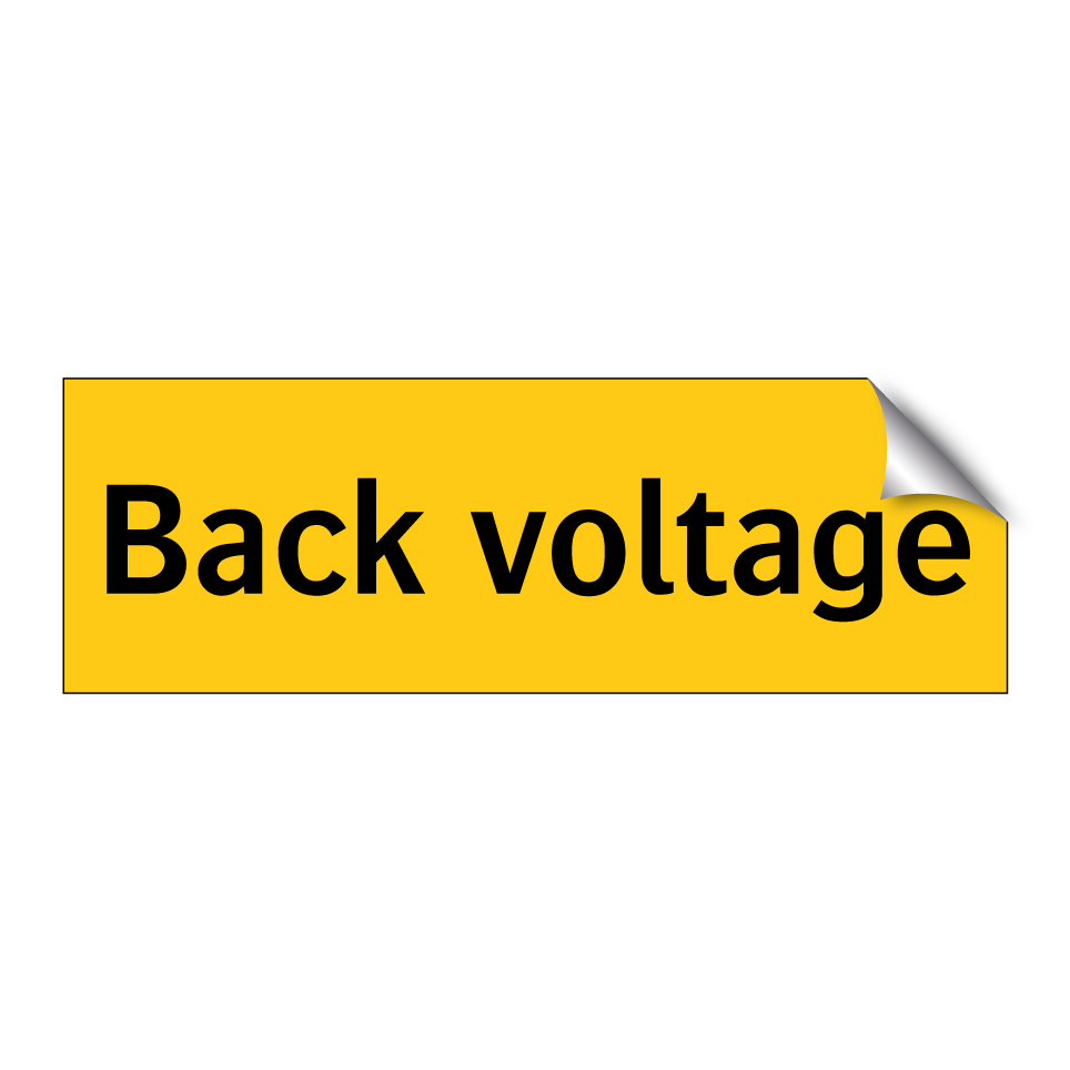 Back voltage