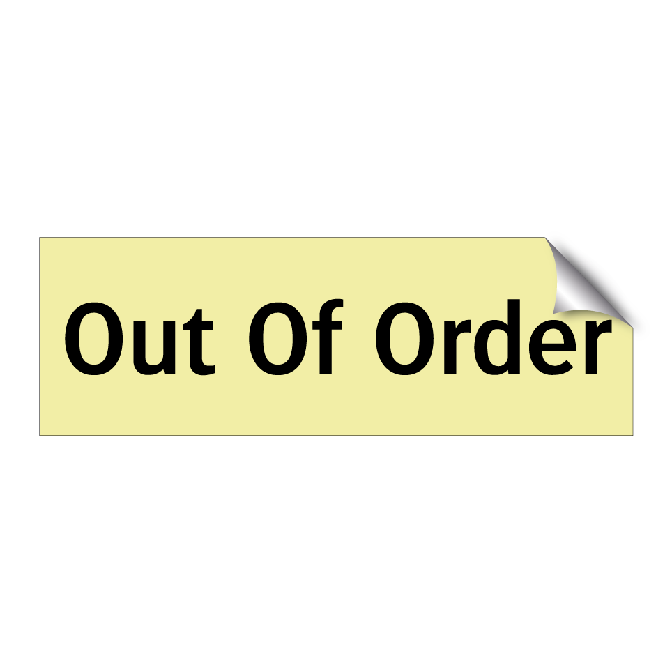 Out Of Order