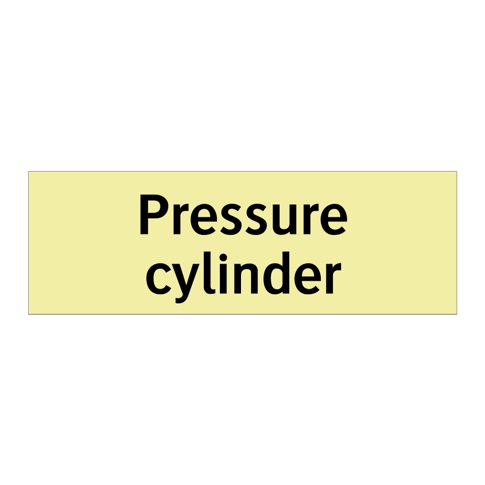 Pressure cylinder