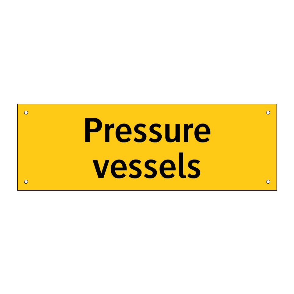 Pressure vessels