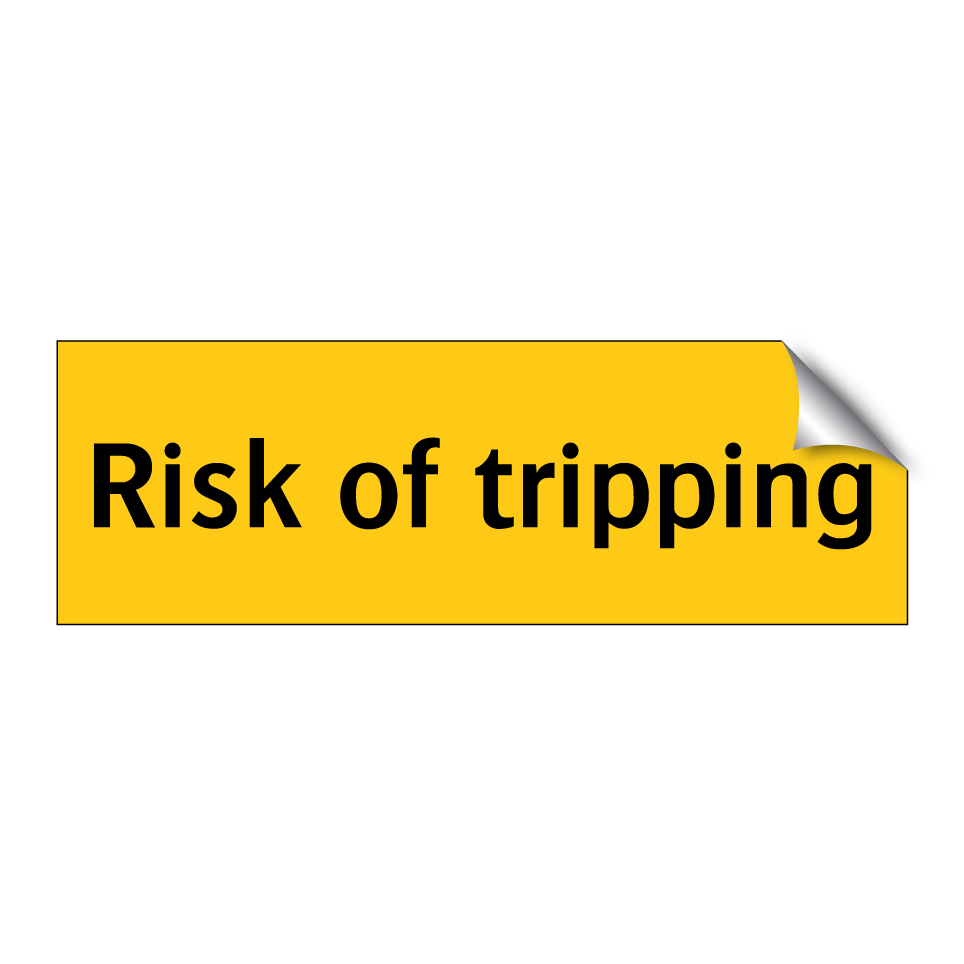 Risk of tripping