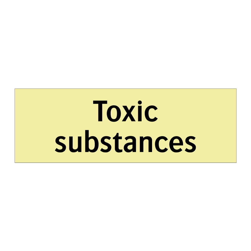 Toxic substances
