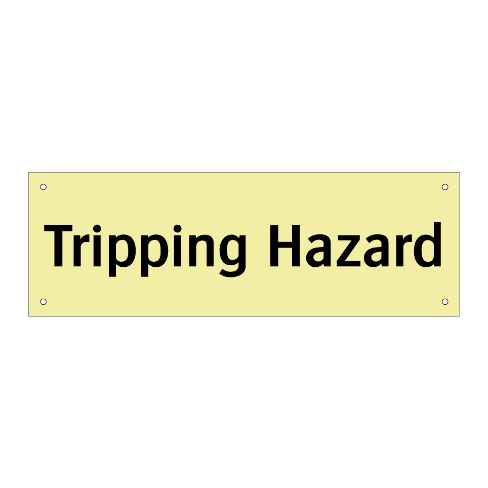Tripping Hazard