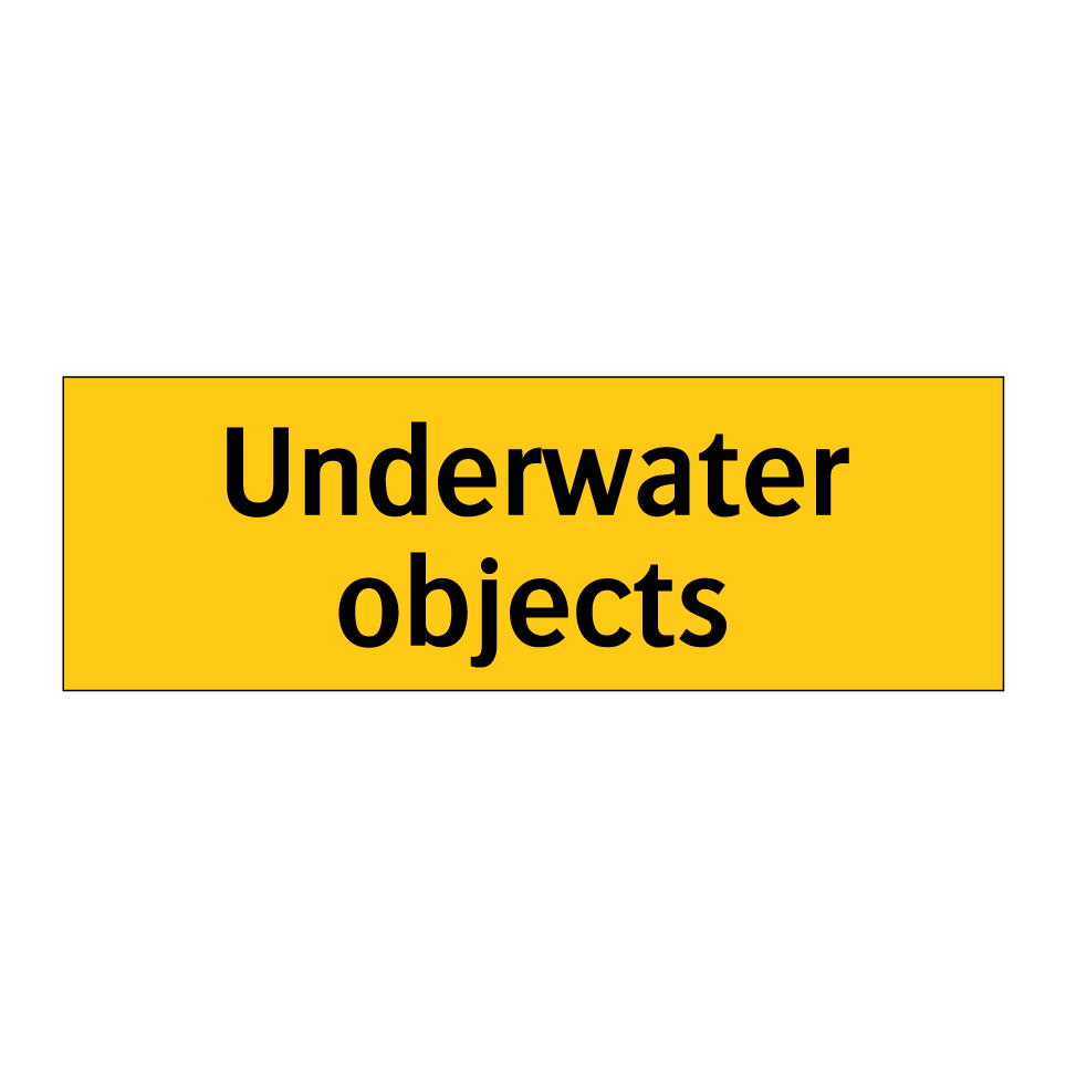 Underwater objects