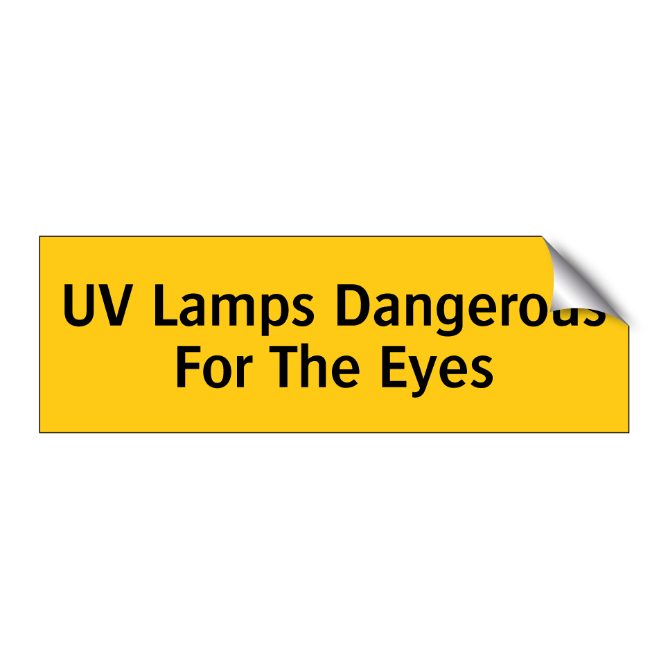 UV Lamps Dangerous For The Eyes