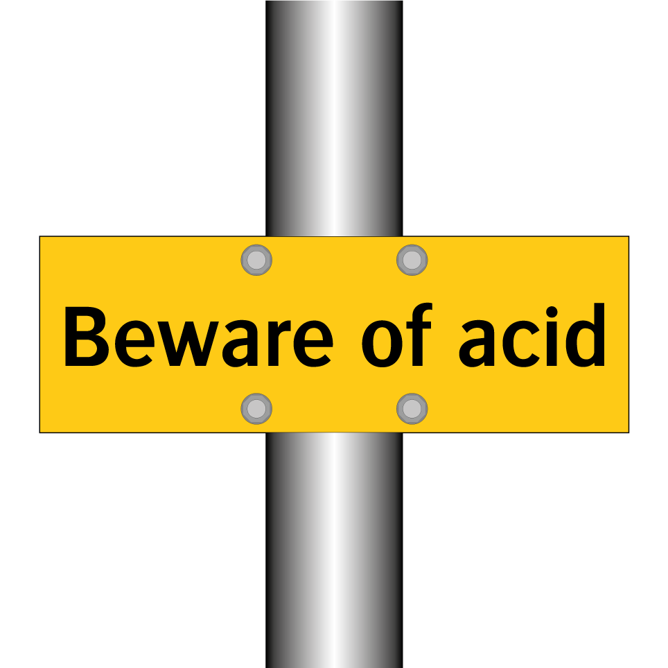 Beware of acid