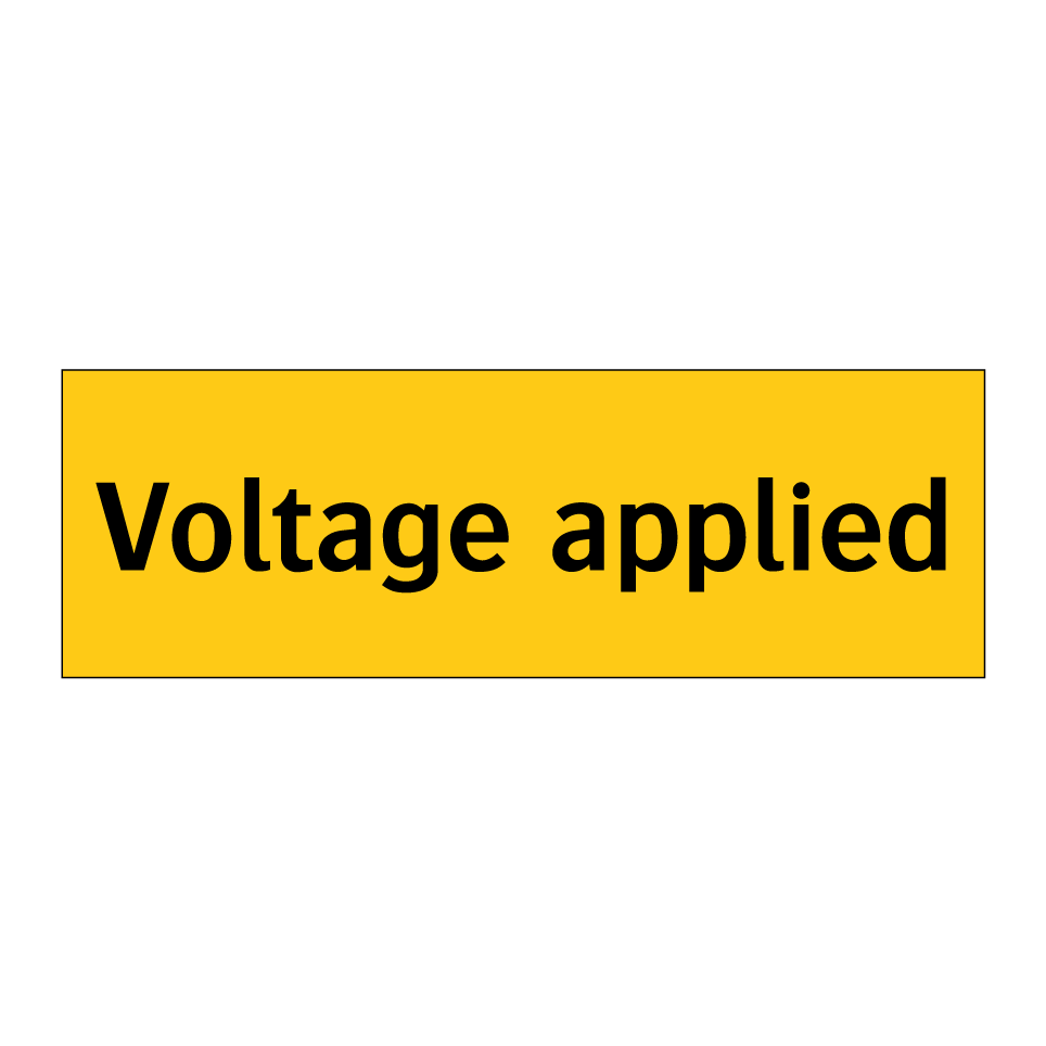 Voltage applied