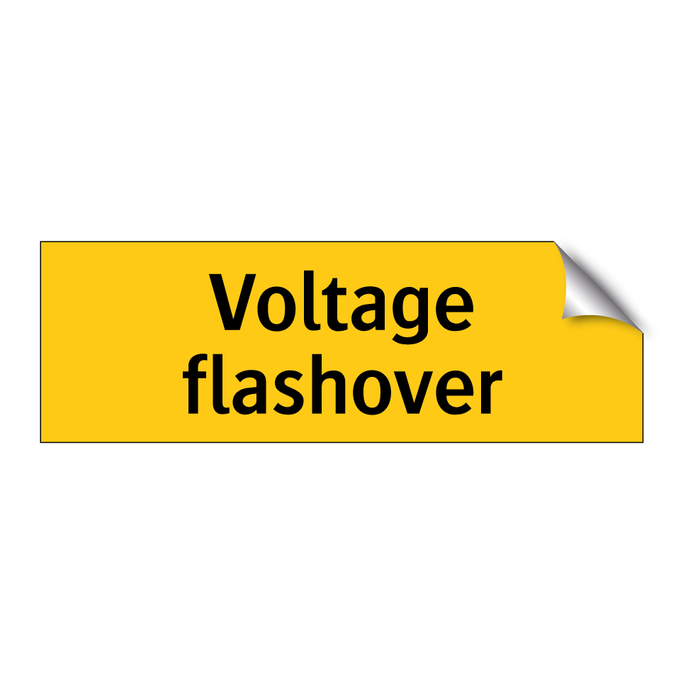 Voltage flashover