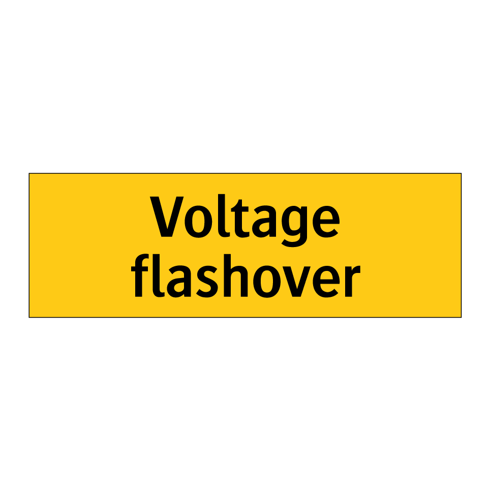 Voltage flashover