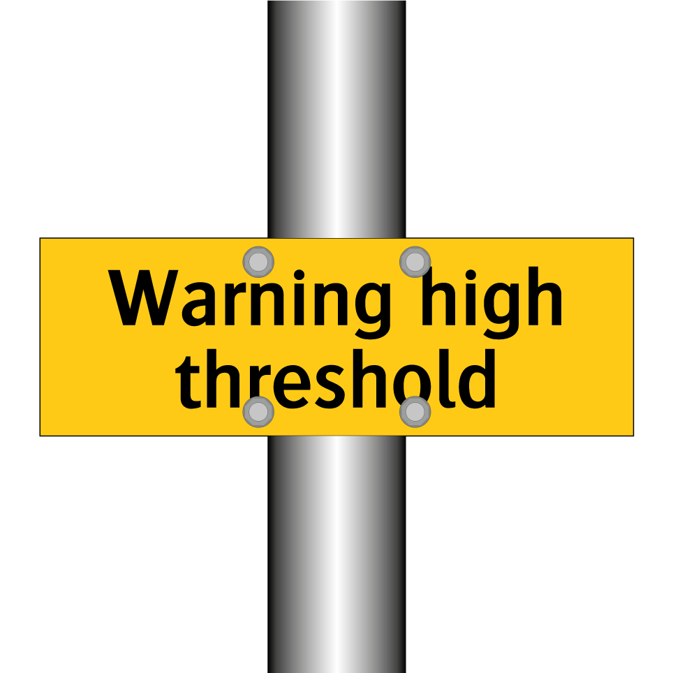 Warning high threshold