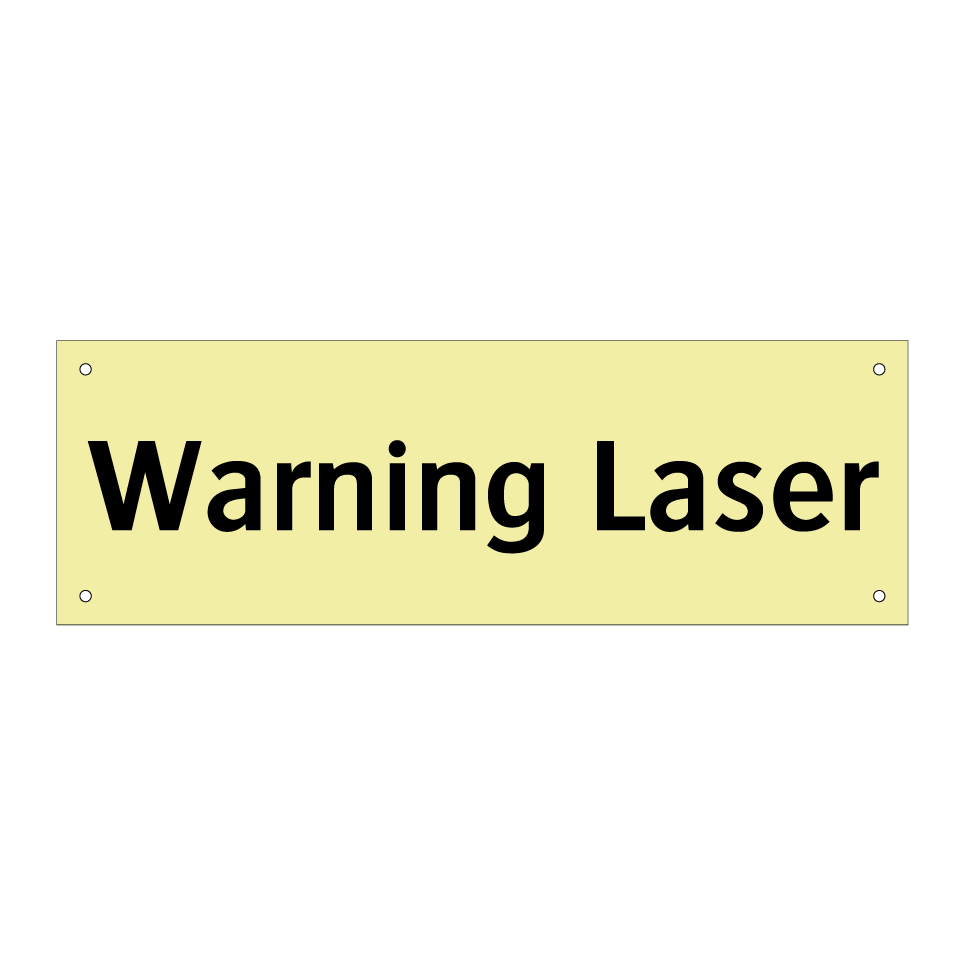 Warning Laser