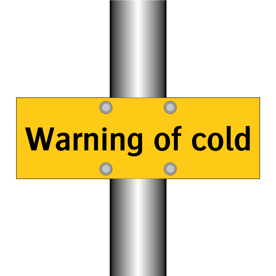Warning of cold