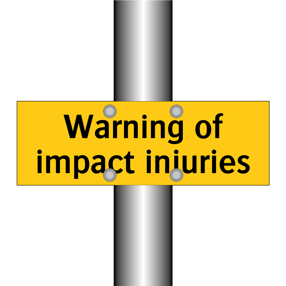 Warning of impact injuries