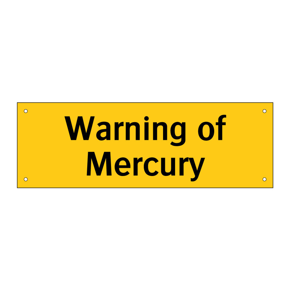 Warning of Mercury