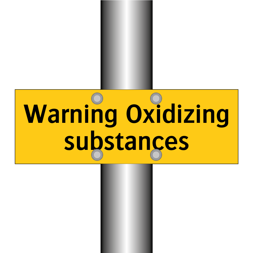 Warning Oxidizing substances