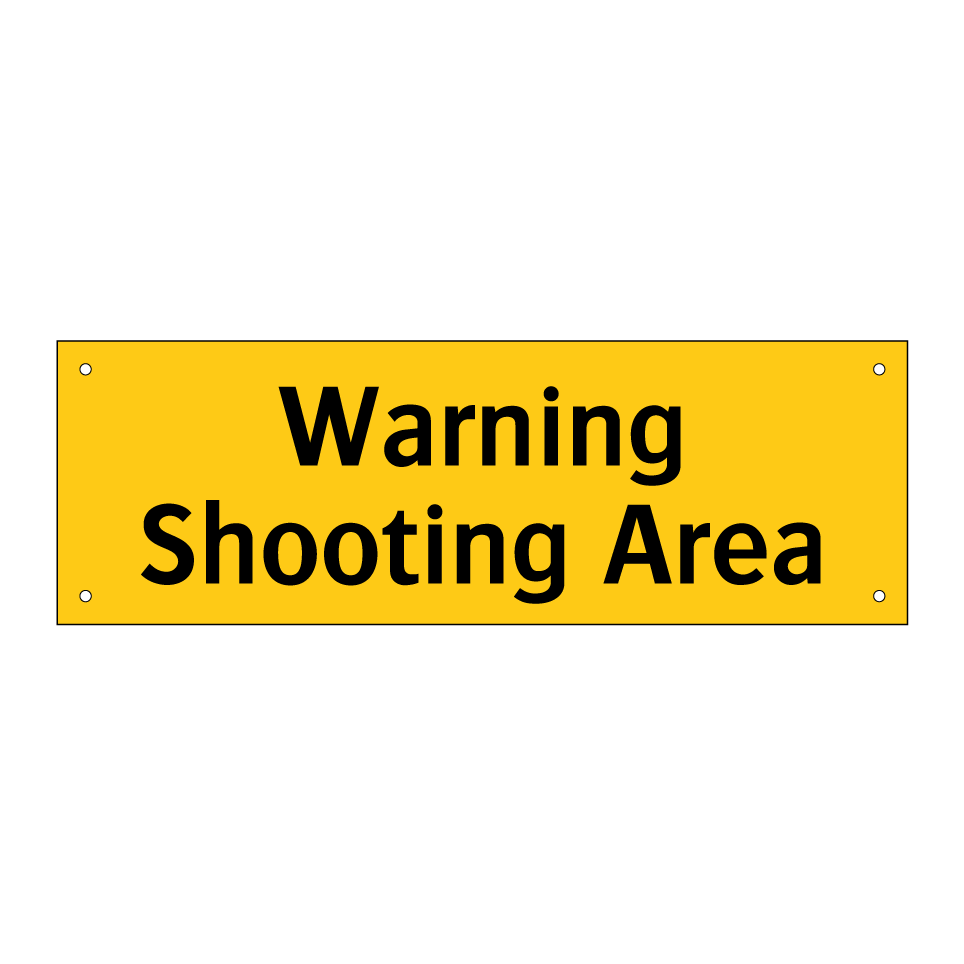 Warning Shooting Area