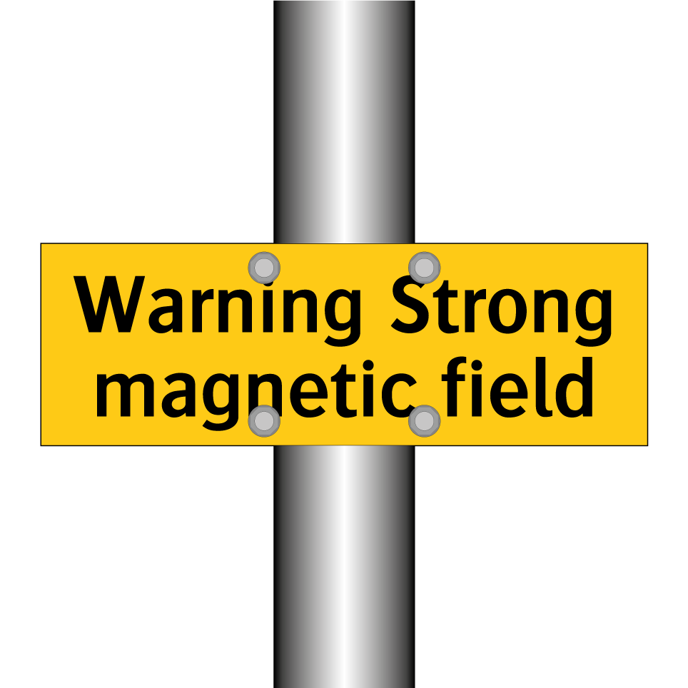 Warning Strong magnetic field