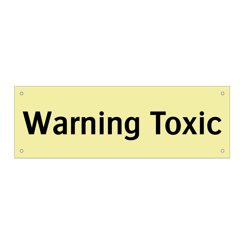 Warning Toxic