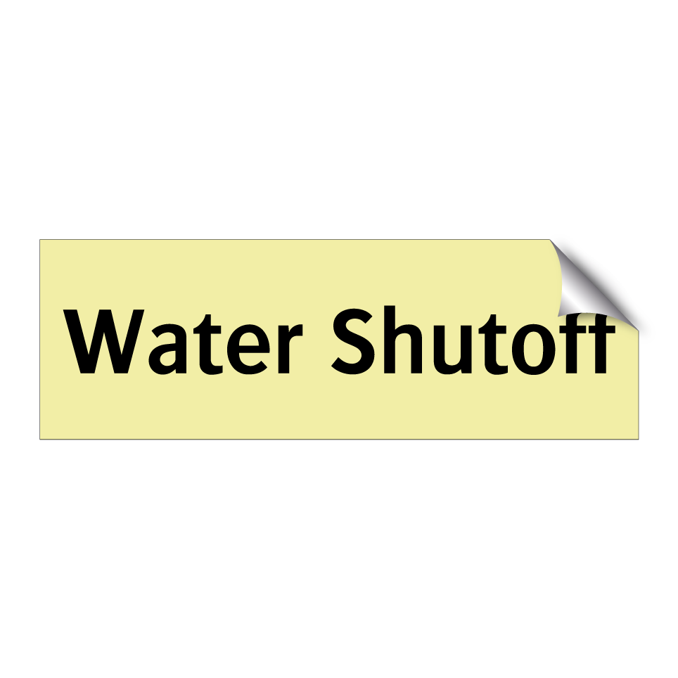 Water Shutoff