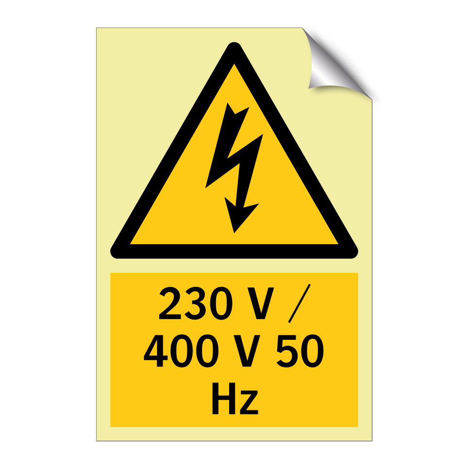 230 V / 400 V 50 Hz