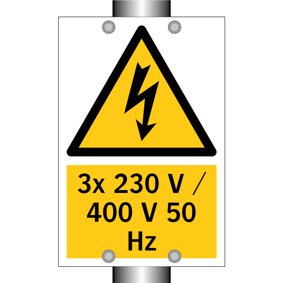 3x 230 V / 400 V 50 Hz