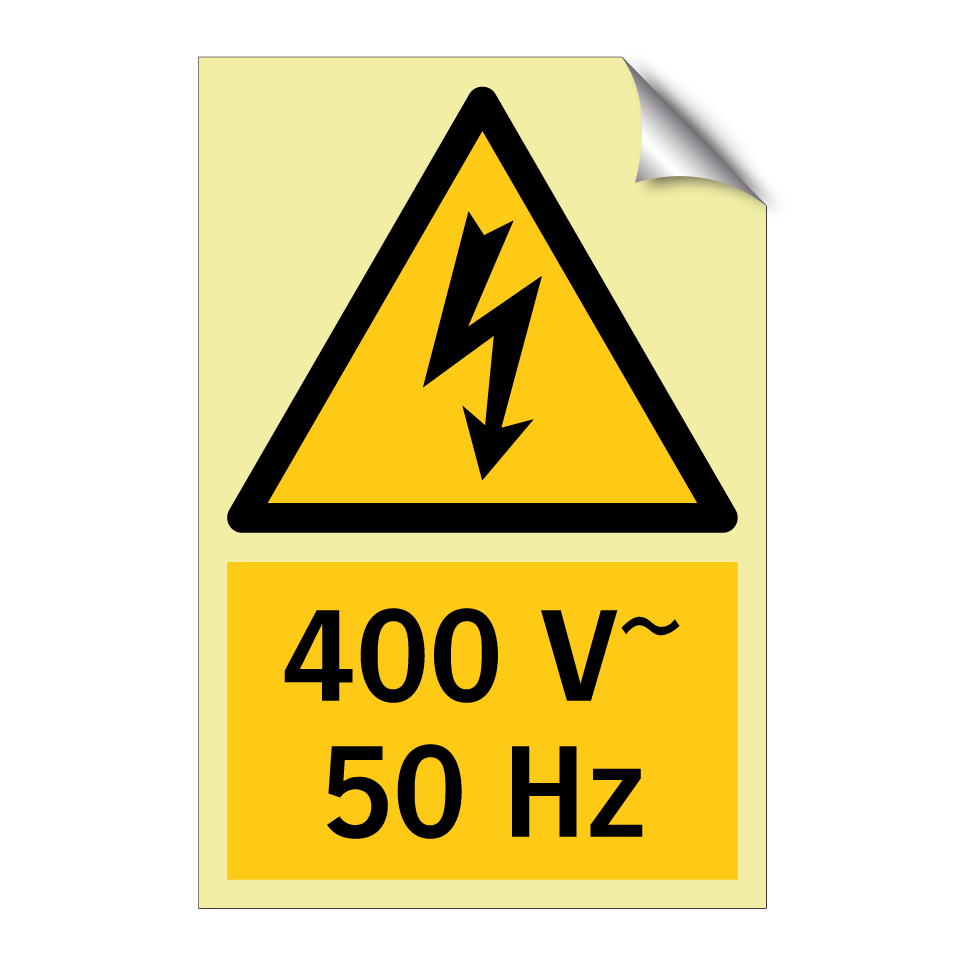 400 V~ 50 Hz
